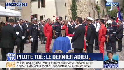 Les obsèques de Franck Chesneau, le pilote tué à Générac se sont déroulées à Cornillon ce mercredi
