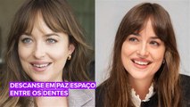 Twitter faz funeral para espaço entre os dentes da Dakota Johnson