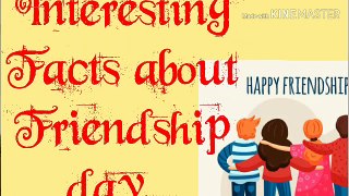 Friendship day | History of Friendship day