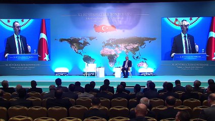 Adalet Bakanı Gül, 11. Büyükelçiler Konferansı'nda konuştu