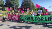 Extinction Rebellion Protests Cause Road Blocks!