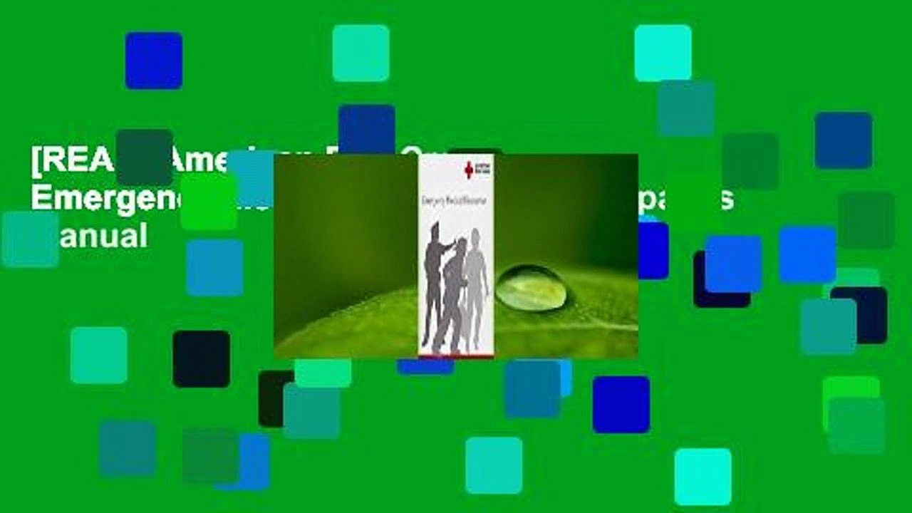 [READ] American Red Cross Emergency Medical Response Participant's Manual