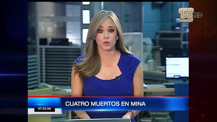 Obreros murieron en mina tras explosión en el cantón Zaruma