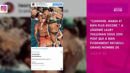 Laury Thilleman : Amoureuse, la jolie miss s’affiche rayonnante au côté de son compagnon