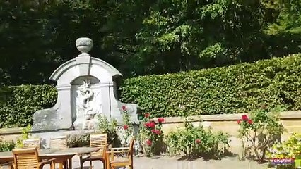 ANJOU /nord isère  Les jardins enchanteurs du château