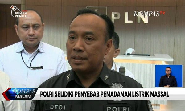 Polri Selidiki Penyebab Pemadaman Listrik Massal
