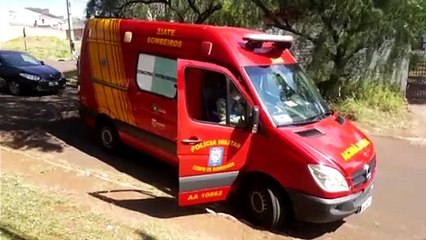 Motociclista fica ferido em acidente no Cancelli