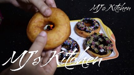 Homemade Chocolate Donuts recipe by MJ's Kitchen | with English subtitles