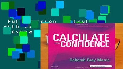 Full version  Calculate with Confidence, 7e  Review