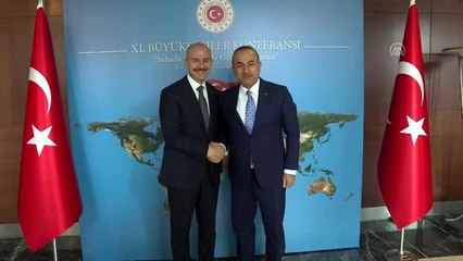 İçişleri Bakanı Soylu, 11. Büyükelçiler Konferansı'na katıldı