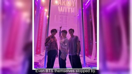 BTS’s “ARMY With LETTER” Box Has Been Demolished