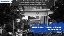 16 Rute Baru Ganjil-Genap di Jakarta