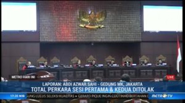 Sudah 49 Perkara Pileg Ditolak MK