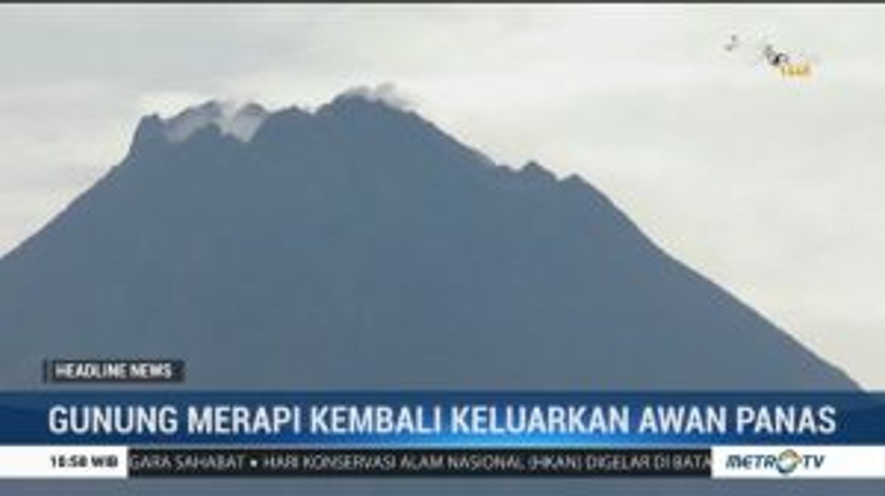 Merapi Kembali Luncurkan Awan Panas