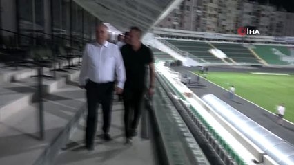 Başkan Osman Zolan Denizli stadını inceledi