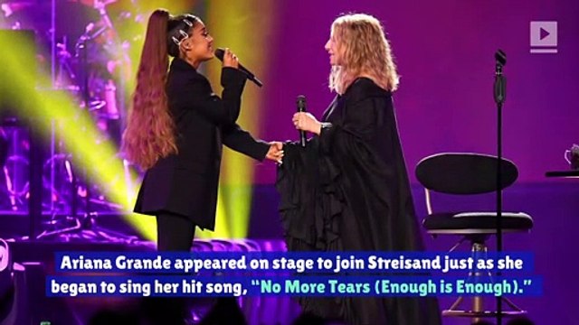Ariana Grande Performs Surprise Duet with Barbra Streisand
