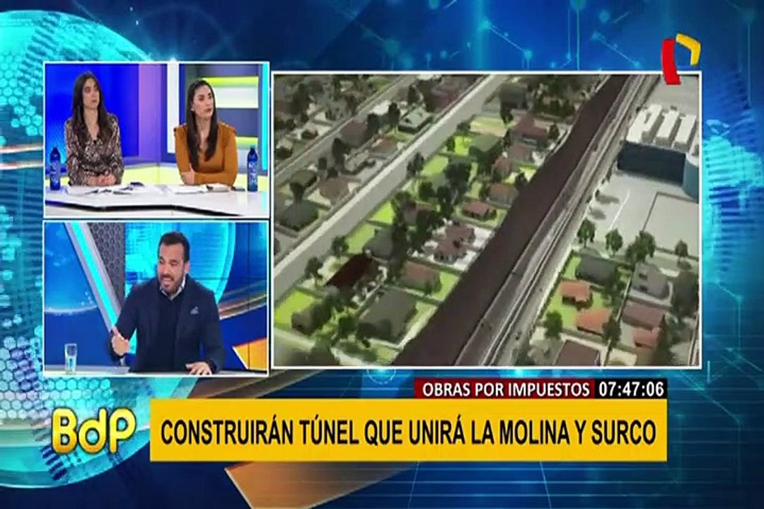 Paz de la Barra: construcción de Túnel La Molina-Surco iniciaría a fines del 2020