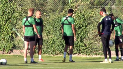 Konyaspor, Ankaragücü maçı hazırlıklarına başladı
