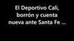 Deportivo Cali: borrón y cuenta nueva ante Santa Fe