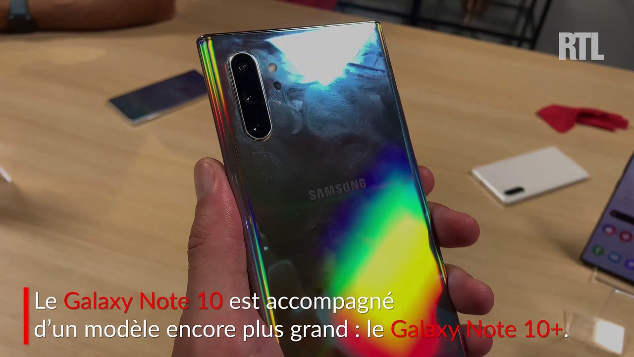 Galaxy Note 10 et Note 10+ : nous avons pris en...