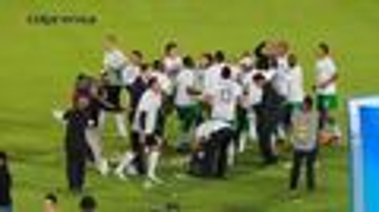 Jugadores de Atlético Nacional celebraron el título de la Liga Postobón