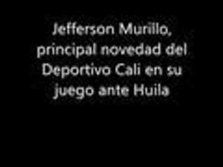 Jefferson Murillo, principal novedad del Deportivo Cali en su juego ante Huila