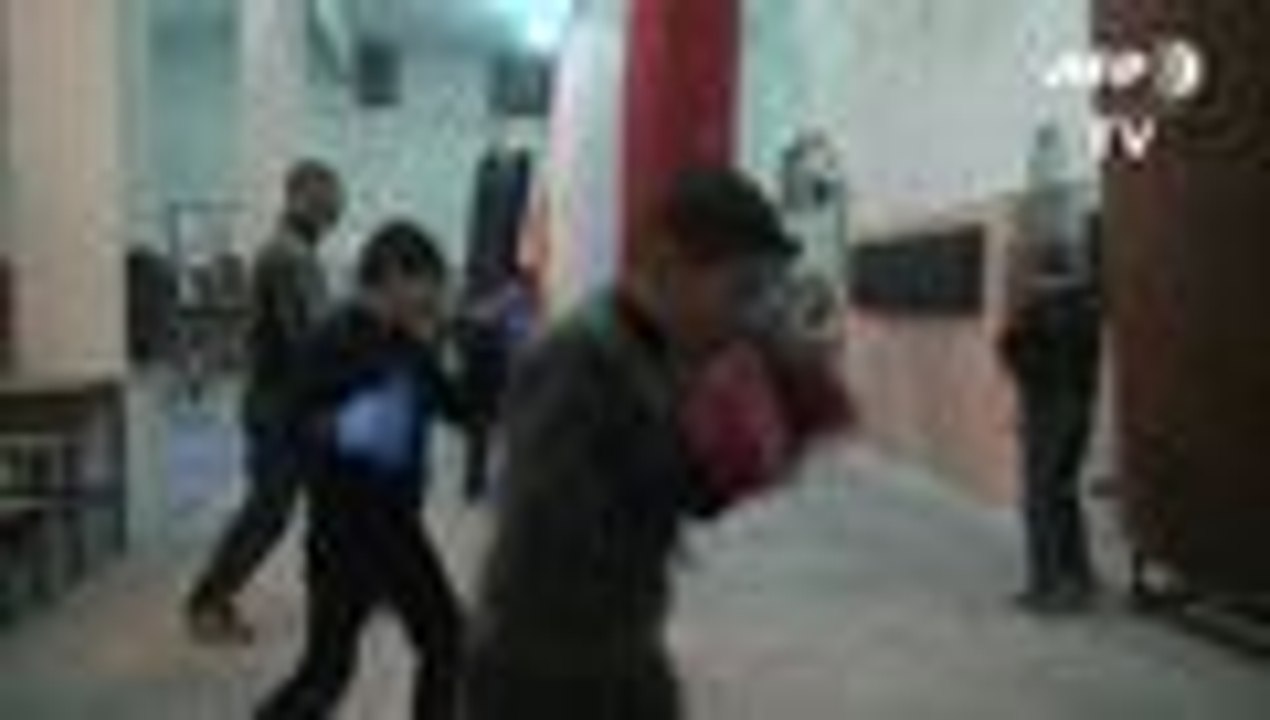 Boxeo en Siria