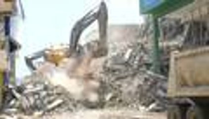 Contin√∫a el retiro de escombros despu√©s de tres semanas del terremoto de Ecuador