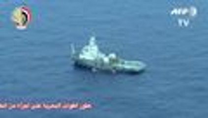 En video: primeras imágenes de los restos del avión de EgyptAir