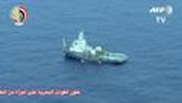 En video: primeras imágenes de los restos del avión de EgyptAir