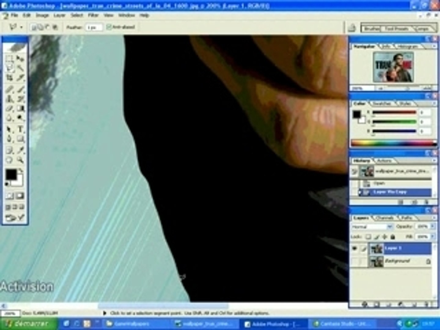 [Graph-X] Tuto-Toshop CS2 Découpe d'Image
