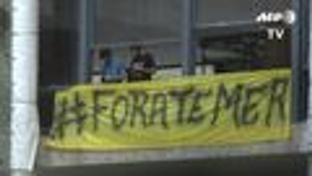 Manifestantes anti-Temer invaden ministerio en Brasil