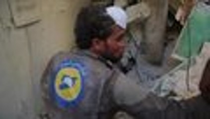 En video al menos 11 civiles mueren en un bombardeo en Siria