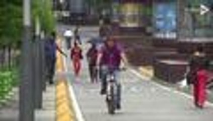 En video: ¿le gusta recorrer el Bulevar del Río en bicicleta?