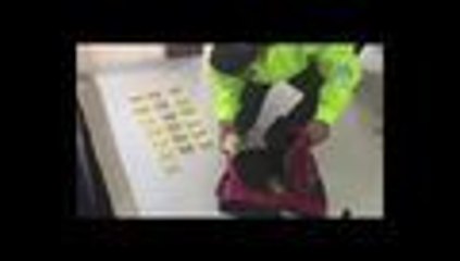 En video: los lingotes de oro incautados en Cali avaluados en $3 mil millones