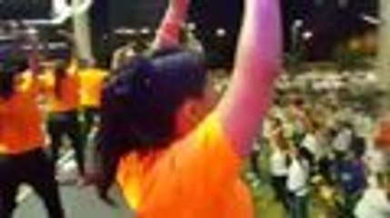 Multitudinario mannequin challenge se realizó en evento deportivo en Cali