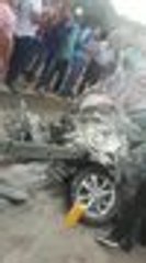 Video: el aparatoso accidente de un vehículo y una volqueta en la Circunvalar