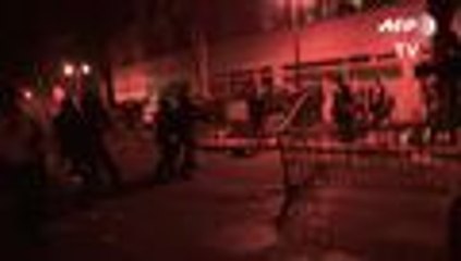 Así se vivió protesta en París por muerte de chino a manos de la Policía