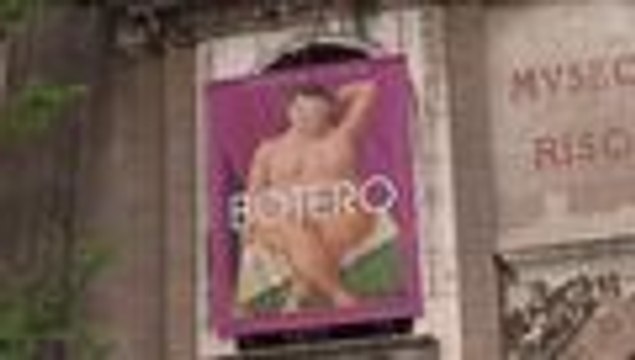 Medio centenar de obras de Botero, expuestas en Roma