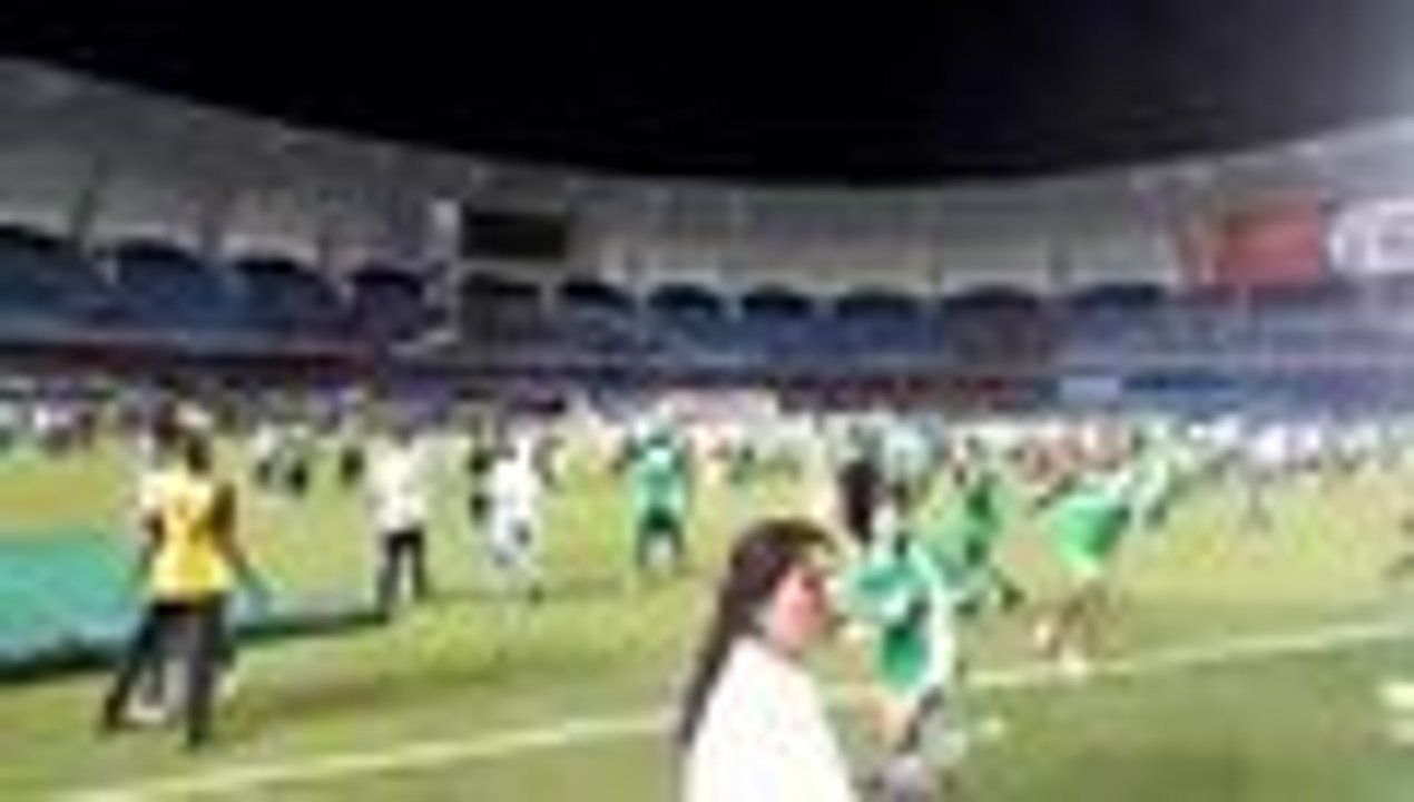 Enfrentamiento barras Cali América 3