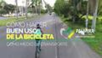 Cómo hacer buen uso de la Bicicleta