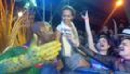 Camilo Zamora, imagen oficial de la Feria de Cali, también entretuvo al público caleño.