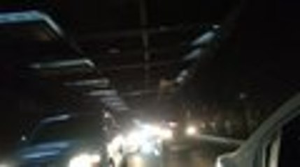 Fallas en la iluminación del túnel de la Avenida Colombia