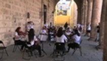 Mozart coincide por un día con la rumba cubana en calles de La Habana Vieja