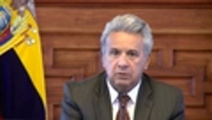 Presidente de Ecuador advierte "preocupación" por seguridad en frontera con Colombia