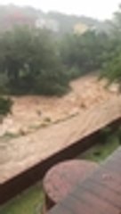 Estragos de las lluvias en el oeste de Cali.