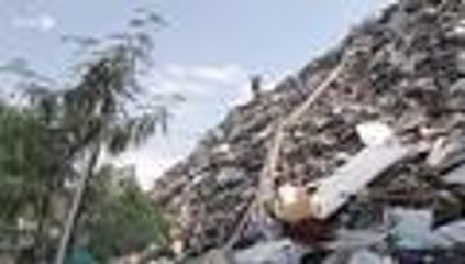 En video: escombrera de la 50 ya está al borde de un colapso total
