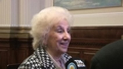 En video abuelas de Plaza de Mayo inscribieron su candidatura al Premio Nobel de Paz 2018