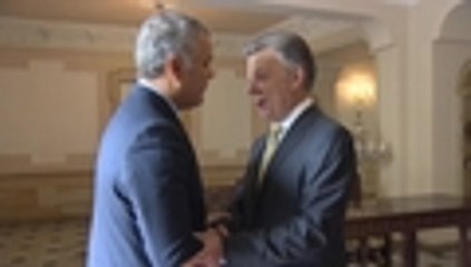 Santos asegura que entregará una Colombia mejor a la que recibió