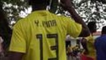 ¡Fiesta en Guachené! La 'cuna' de Yerry Mina vibró con el gol del zaguero y la clasificación de Colombia